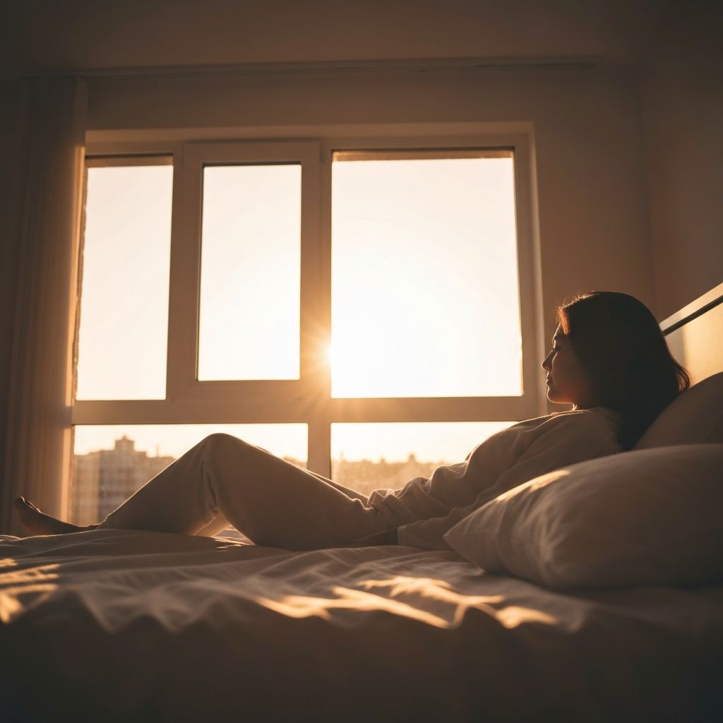 Morning routine concept